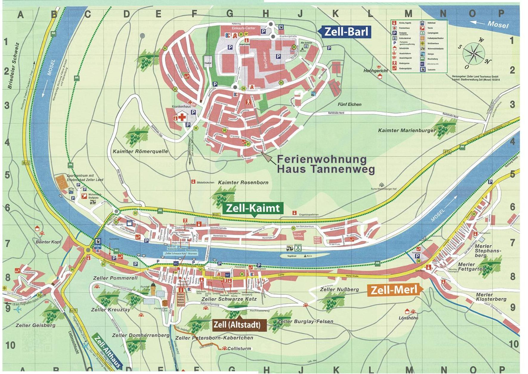 Haus Tannenweg Apartment Zell an der Mosel Bagian luar foto